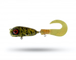Brunnberg Lures BB Tail Mini - Green MotorOil Burbot Brunnberg Lures BB Tail Mini - Green MotorOil Burbot